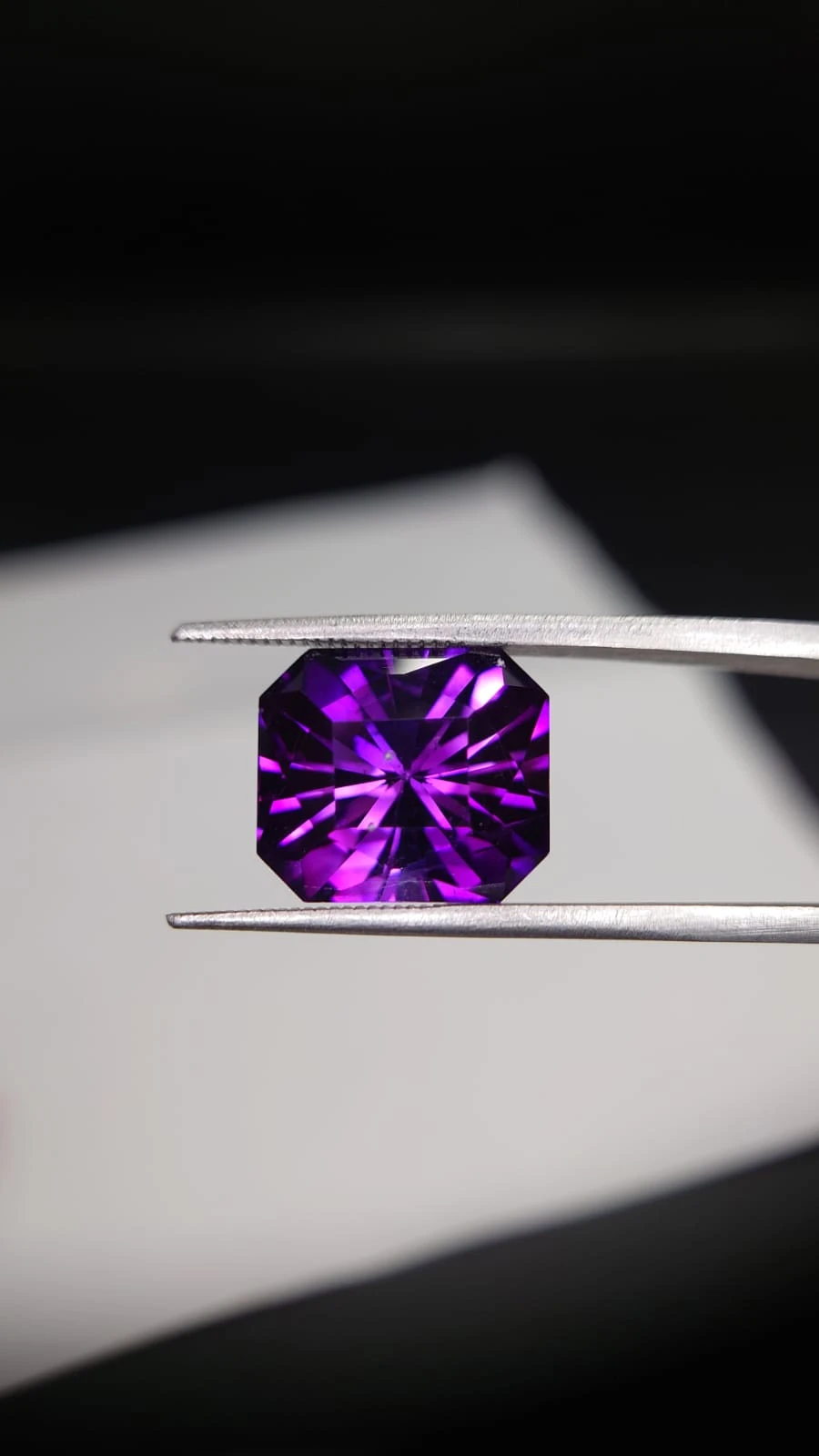 8.9ct Siberian Type Amethyst From Nigeria — view 3